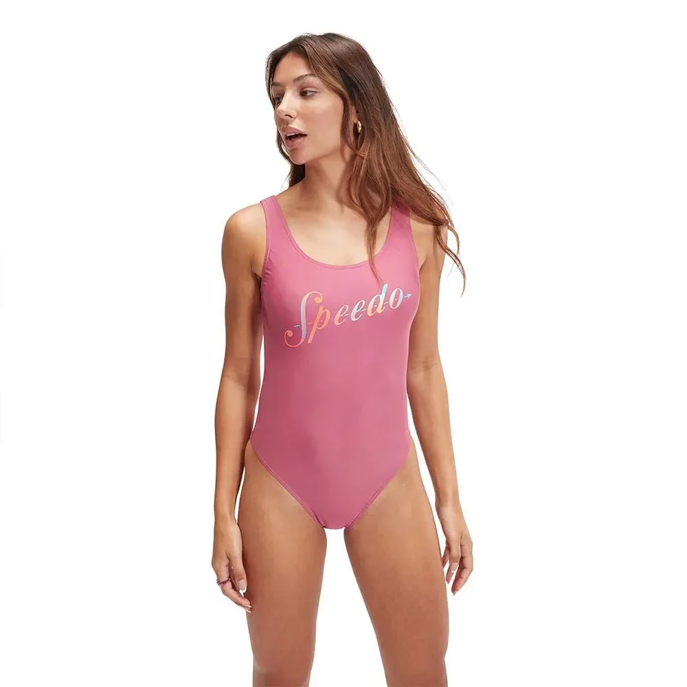 Maillot De Bain Logo Deep U-back - Speedo - FashionsVida
