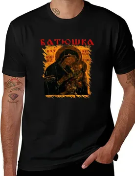 Batushka Logo T-Shirt t shirt for man 100 percent cotton man t shirt heavy cotton T-Shirt - Aliexpress - FashionsVida
