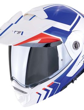 Casco Moto Modulare Adventure P/J ADX 2 LEWIS Bianc taglia M