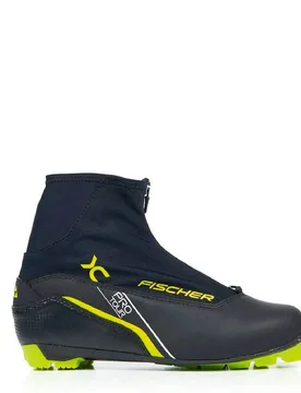Chaussures De Ski Nordique Pro Tour Black / Yellow 24.25 Homme - fischer - FashionsVida
