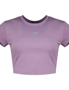 T-shirt à Manches Courtes Harmony Fitted Purple L