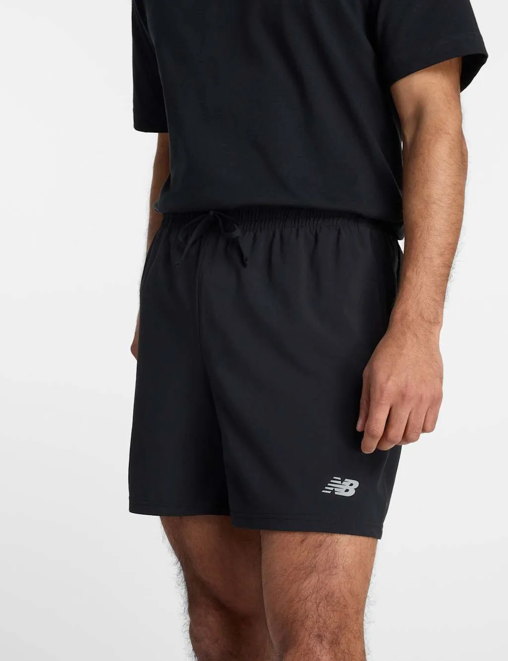 Lined 5 Inch Shorts Black male - New Balance - FashionsVida