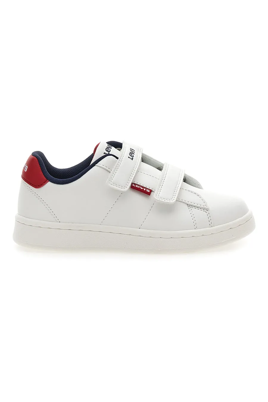 Sneakers Bianche e Blu con Velcro 0218 35 - Levi's - FashionsVida