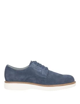 Schnürschuh Herren Blau 43 Herren