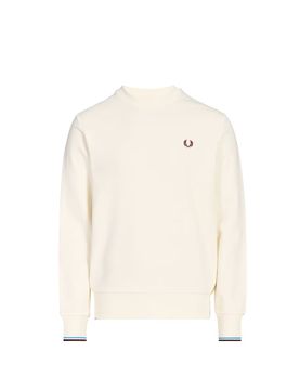 Sweatshirt col rond en coton