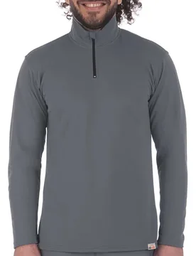 Rash Guard Manches Longues Uv Pro Zip Up Ash 2XL - Iq-uv - FashionsVida