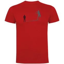 Tennis Shadow Short Sleeve T-shirt Red 2XL
