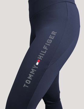 Damen Reitleggings Vollbesatz ELMIRA desert sky S