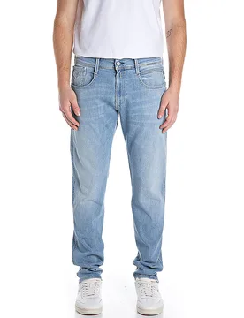 Jeans Slim Fit ANBASS HYPERFLEXX bleu clair 31/L34 - Replay - FashionsVida
