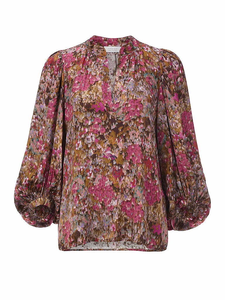 T-shirt blouse rouge foncé 36 - Richroyal - FashionsVida