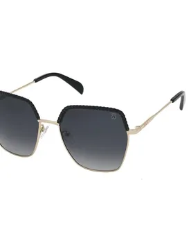 Occhiali Da Sole Da Donna Sto55 Sh.Rose Gold W / Black Parts Smoke Gradient / CAT3