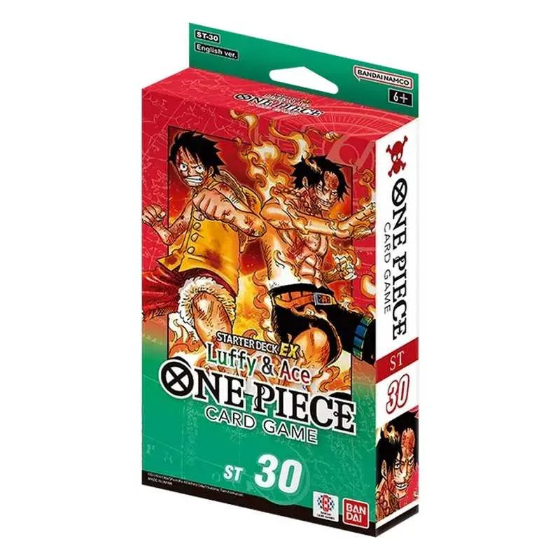 One Piece Card Game: Starter Deck - Luffy & Ace (ST-30) - Bandai - FashionsVida