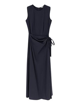 Vestito Lungo In Misto Cotone