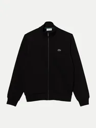 Sweatjacke mit Stehkragen Schwarz L