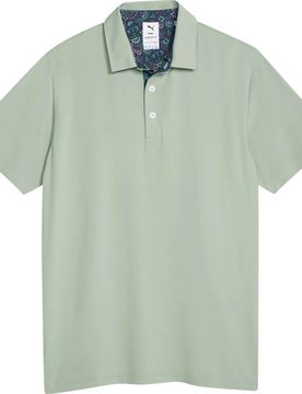 Polo Liberty Solid, grün/navy s
