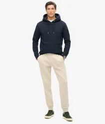 Superdry Herren Beige Essential Jogginghose mit Logo, Größe: XXL