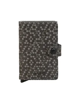 Geldbörse - Miniwallet Hexagon grey grau damen - SECRID - FashionsVida