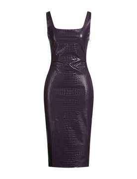 Vestido midi Mujer Morado 34,36,38,40 Mujer