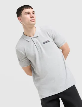 Tipped Polo Shirt - Herren, Grau - male - Size: L - Reebok - FashionsVida