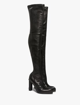 Cuissardes Over-The-Knee Peak en cuir