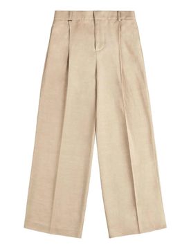 Pantalone classico.2 pinces gamba dritta
