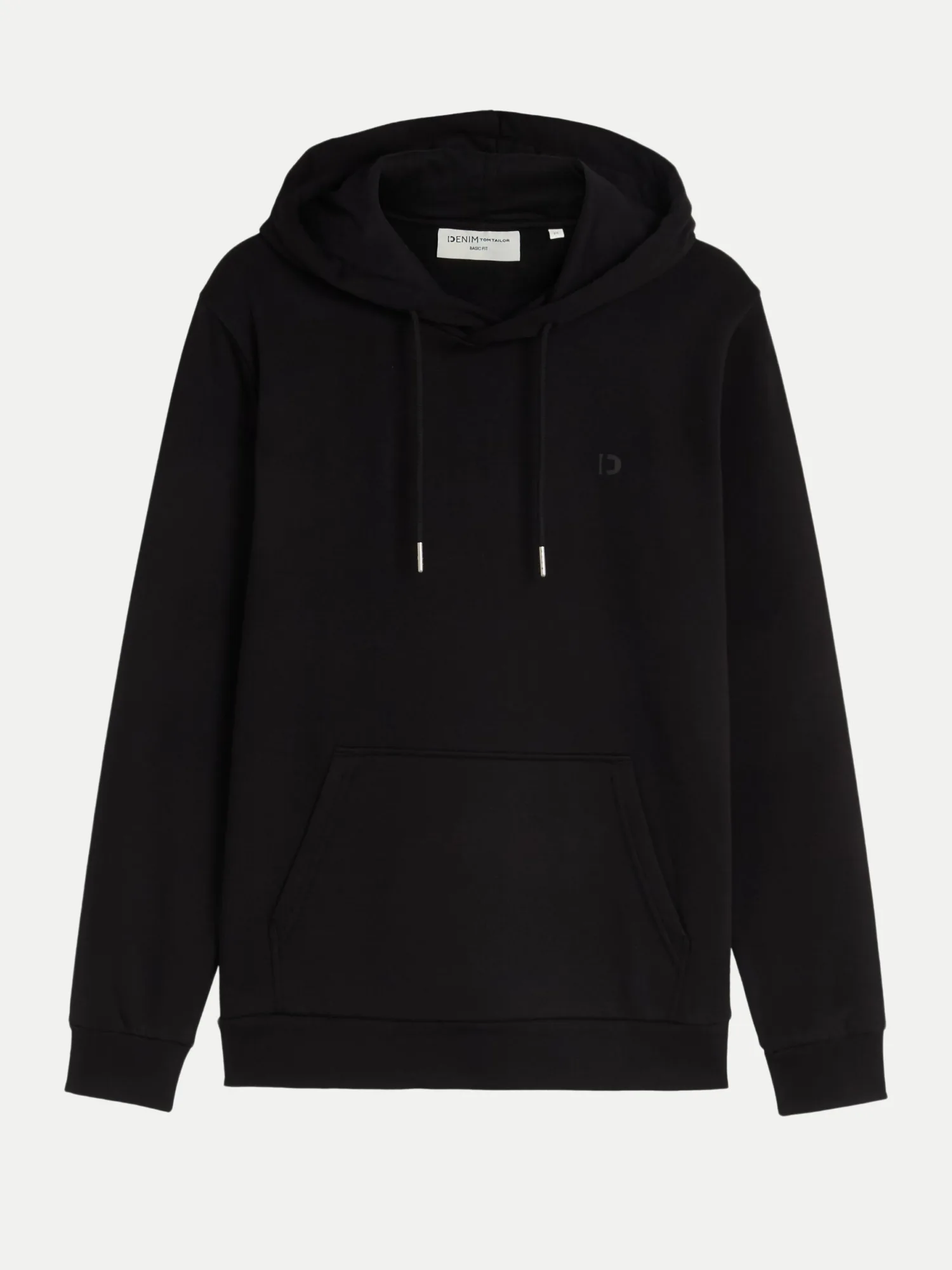 Basic Hoodie 29999-Black M - Tom Tailor Denim - FashionsVida
