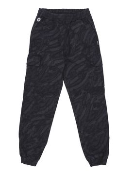 Pantalone Lungo Uomo Deco Cargo Jogger Black