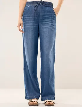 Kombi Denim, Regular Fit#normale Größen, Farbe Blau, 46, temperaturausgleichend moderne Waschung Damen - Walbusch - FashionsVida