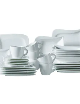 Kombiservice, Porzellan LA MUSICA beige - MODERNE HAUSFRAU - FashionsVida