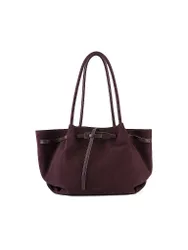 Sac en cuir - Shopper BONNIE GRANDE rouge foncé
