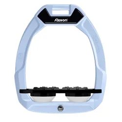 Sicherheitsreitsteigbügel Flach Ultra Grip Blau/Schwarz/Weiß Safe-On - Bleu - unisex - Size: TU