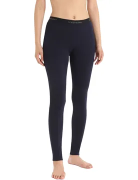 Icebreaker Leggings Merino, navy l - Icebreaker - FashionsVida