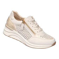 Bequem-Keilsneaker "Daniela" beige 42 Damen