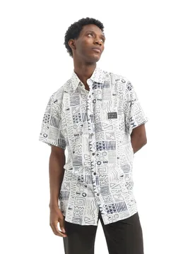 T-shirt à Manches Courtes Pyramid White M - Hydroponic - FashionsVida