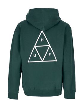 Felpa Cappuccio Uomo Essentials Tt P/o Hoodie Forest Green