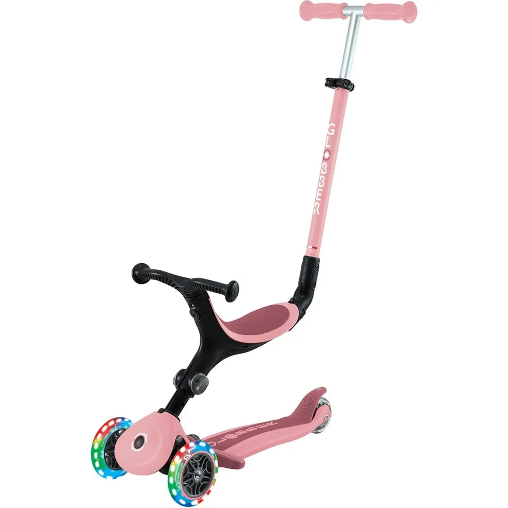 Patinete Go Up Active luces Rosa Pastel - Globber - FashionsVida