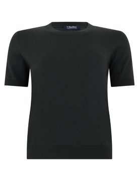 Short-Sleeve Silk-Cotton T-Shirt