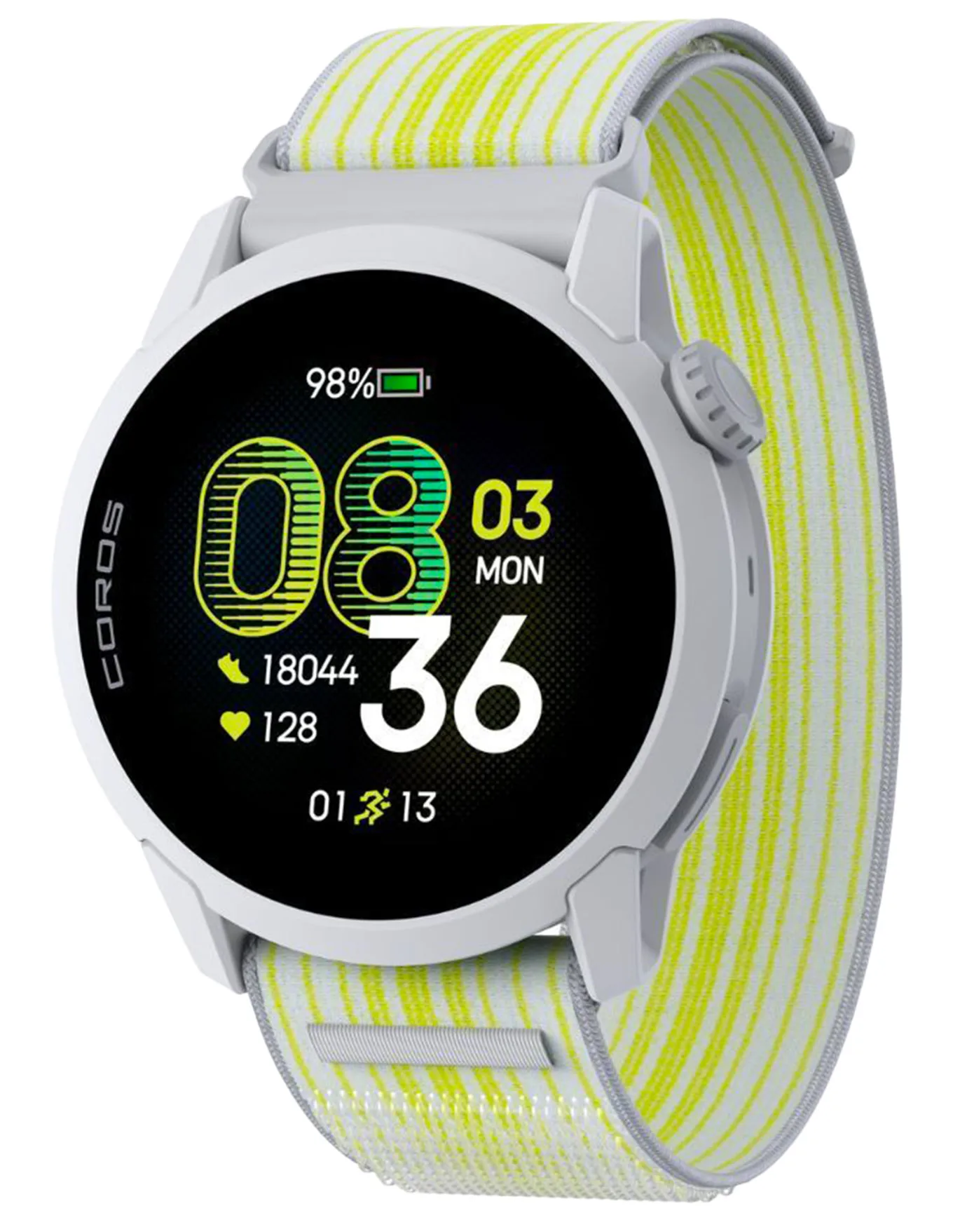 Montre GPS connectée - Pace 4 Nylon White - Blanc - COROS - FashionsVida