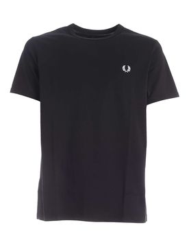 Fred Perry T-shirt Ringer nera