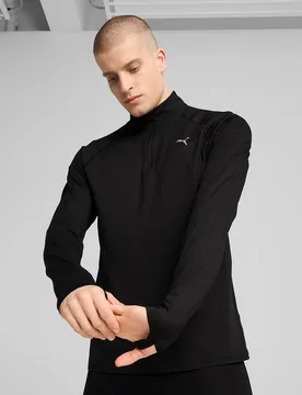 Sudadera de hombre M RUN VELOCITY CLOUDSPUN 1-4 ZIP - Puma - FashionsVida