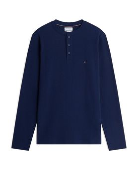 Langarmshirt blau M herren