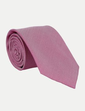 Willen Seidenkrawatte Rosa