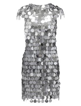 Structured Steel-Blend Dress