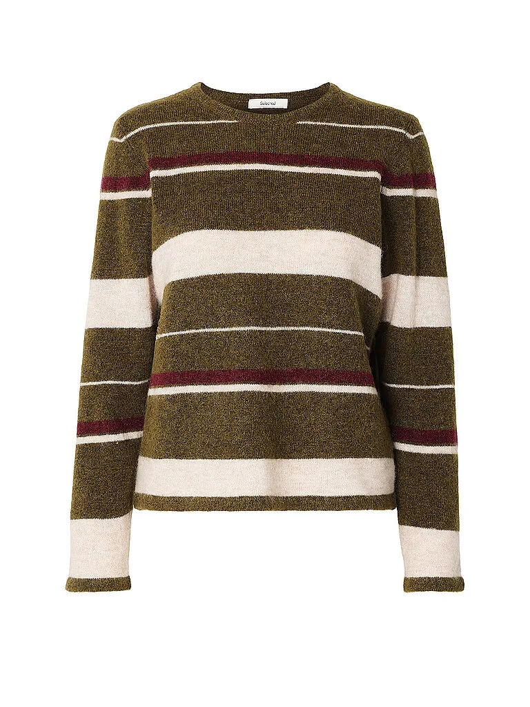 Pullover SLWLULU olive XS damen - SELECTED FEMME - FashionsVida