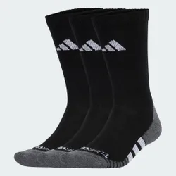 Calze da ginnastica CLIMACOOL imbottite a crew, 3 paia 46-48 Black / White