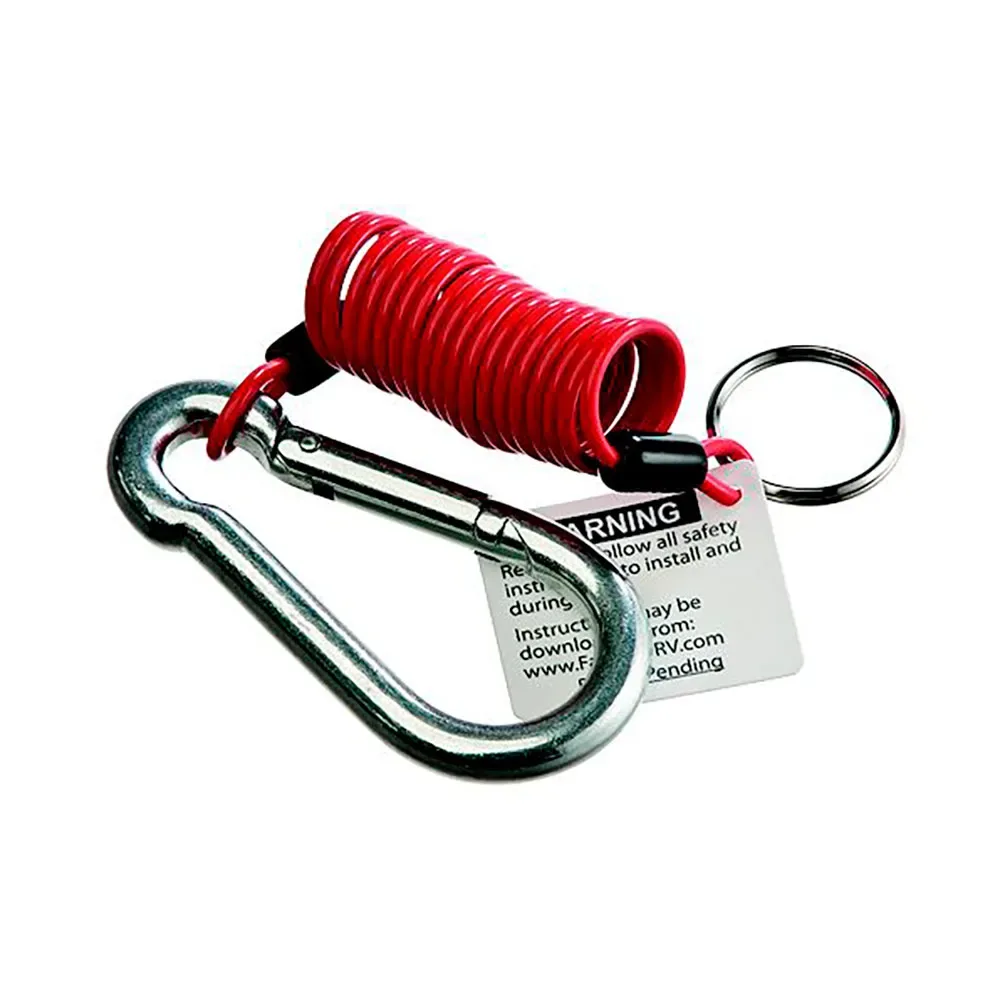 Breakaway Cable 1.82 M Grey / Red One Size unisex - Zip - FashionsVida