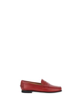 Mocassini in pelle ROSSO 8