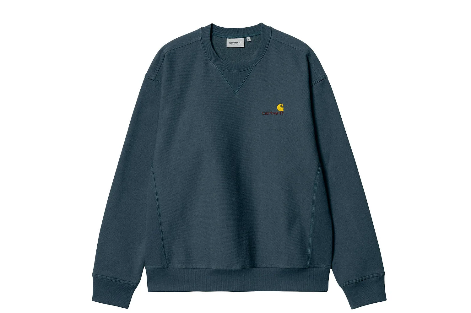 American Script Sweat - Sweatshirt-Crewneck - graublau - Herren - Size: M - Carhartt WIP - FashionsVida