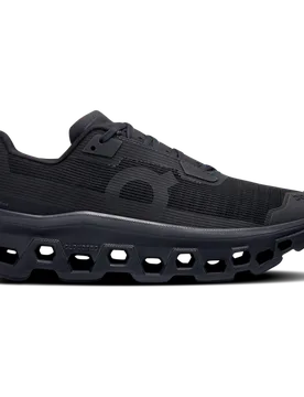 Cloudmster Women's Sneakers - Black - Size 4 - Mesh/Synthetic - Black - Size: 4 - On - FashionsVida