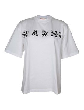 T-shirt in cotone Logo Pop Fields